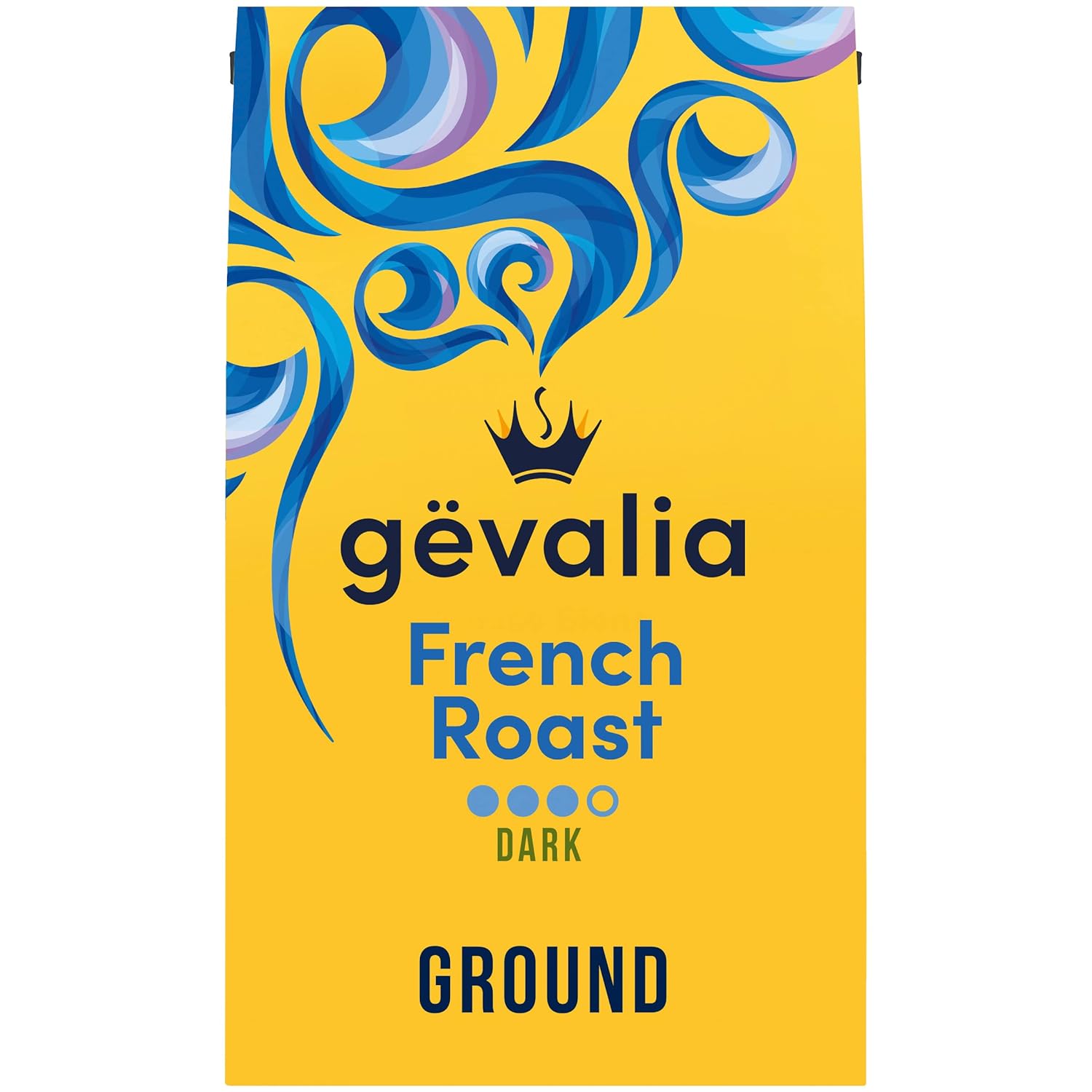Gevalia French Roast Dark Roast Ground Coffee, 20 oz Bag