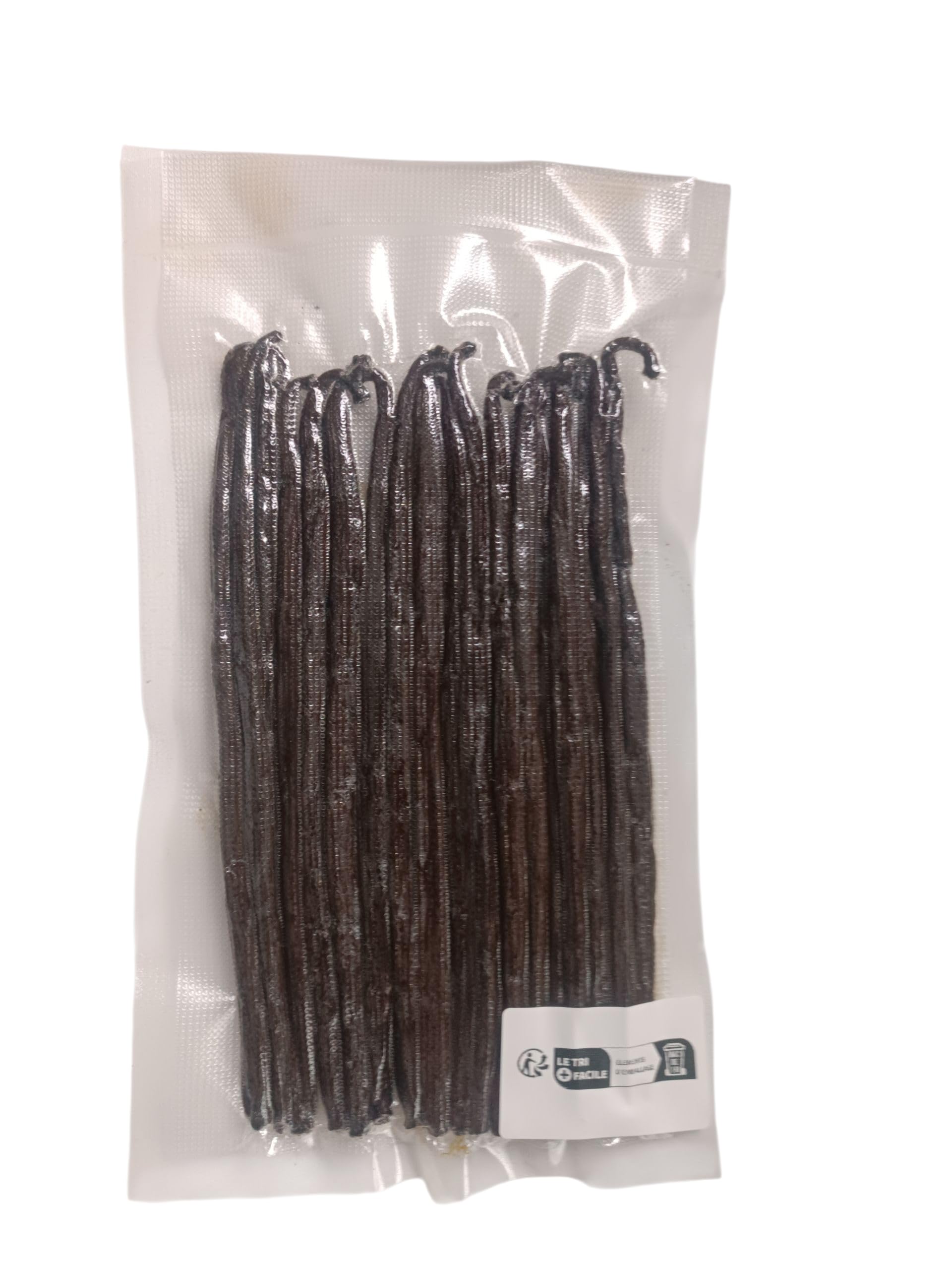 20 Gousses de Vanille Entières en 17/19 cm - Vanille Bourbon Naturelle Premium de Madagascar - Arôme Intense pour Pâtisserie et Desserts