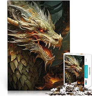 Comprar Juego Intelectual de Juguete Arte de Dragones Puzzle de 1000 Piezas para Adultos 38x52cm Colección de Artistas, Bellas Artes para Mayores de 14 años
