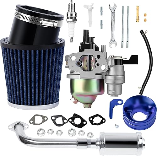 SOFO Kit de turbo de motor Predator de 212 cc, para 196 cc, 6.5 Hp, Gx160 BT200x CT200u para kit de arranque eléctrico Predator 212 Stage 1,