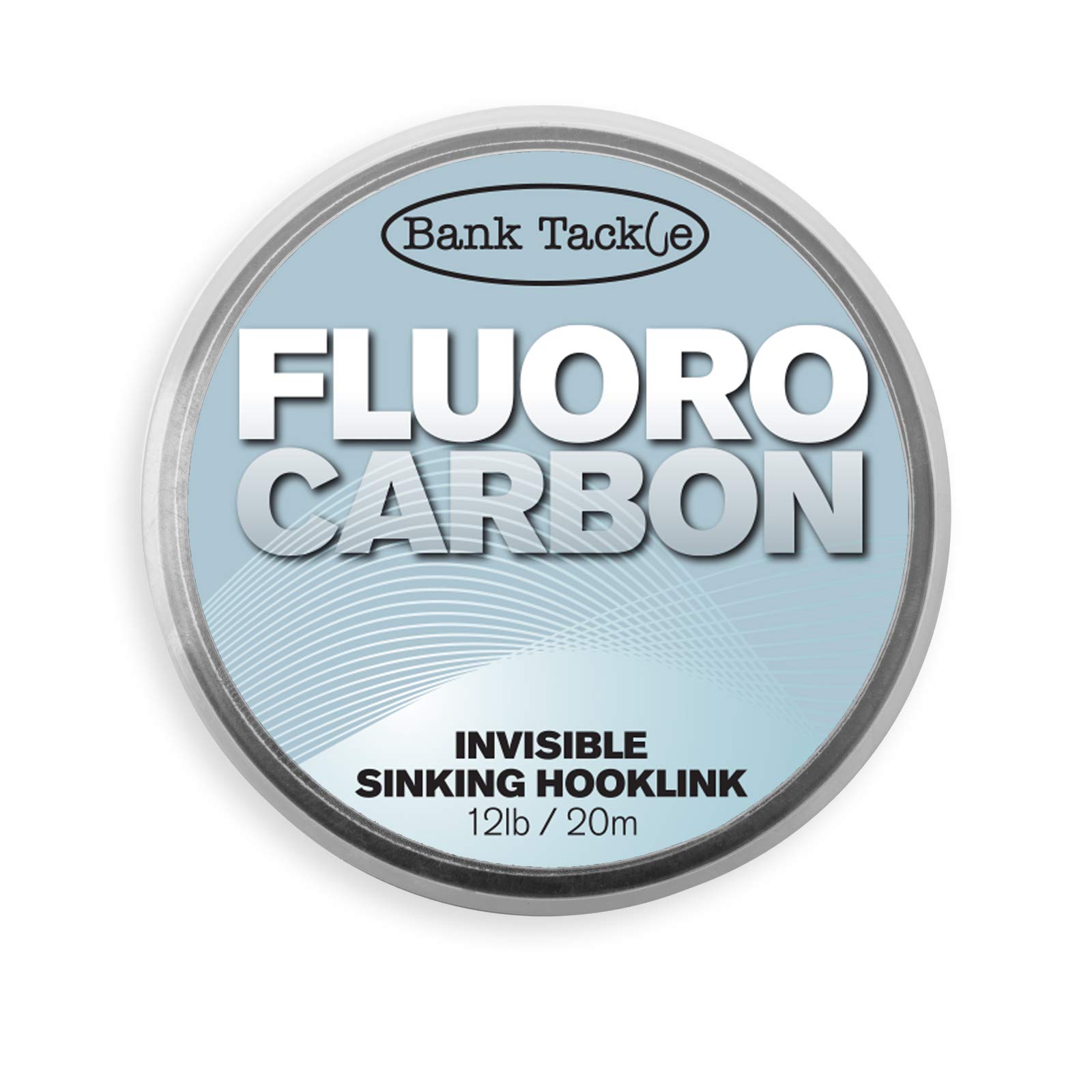 Bank Tackle Fluorocarbon Hooklink Carp Fishing Rig Line 10lb 12lb 15lb 20lb 25lb 35lb Stiff Boom Section Leader Material (12)