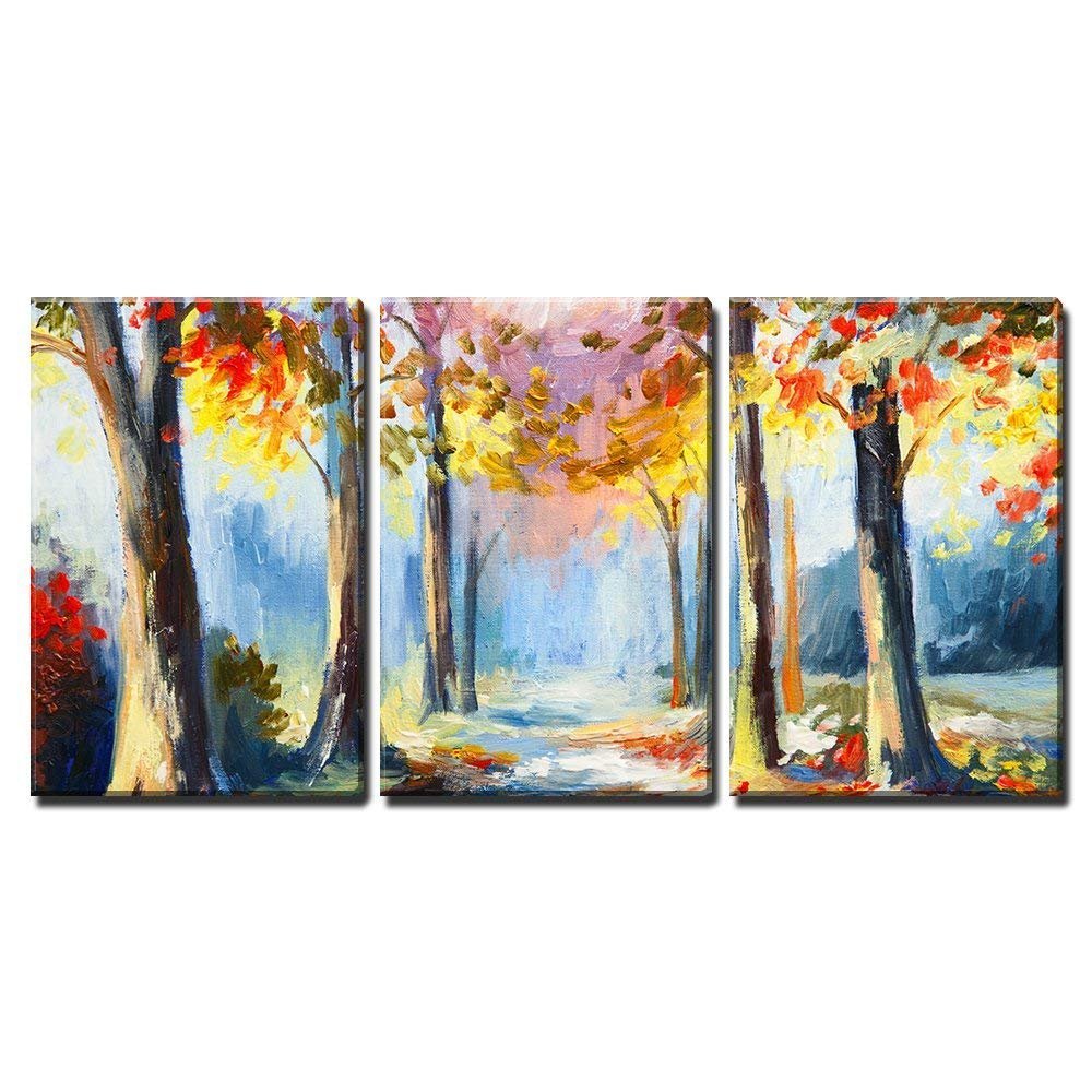 【3set】wall26 キャンバスアート ウォールアート Artwork - 05 Amazon.com: wall26 - 3 Piece Canvas Wall Art - Oil Painting