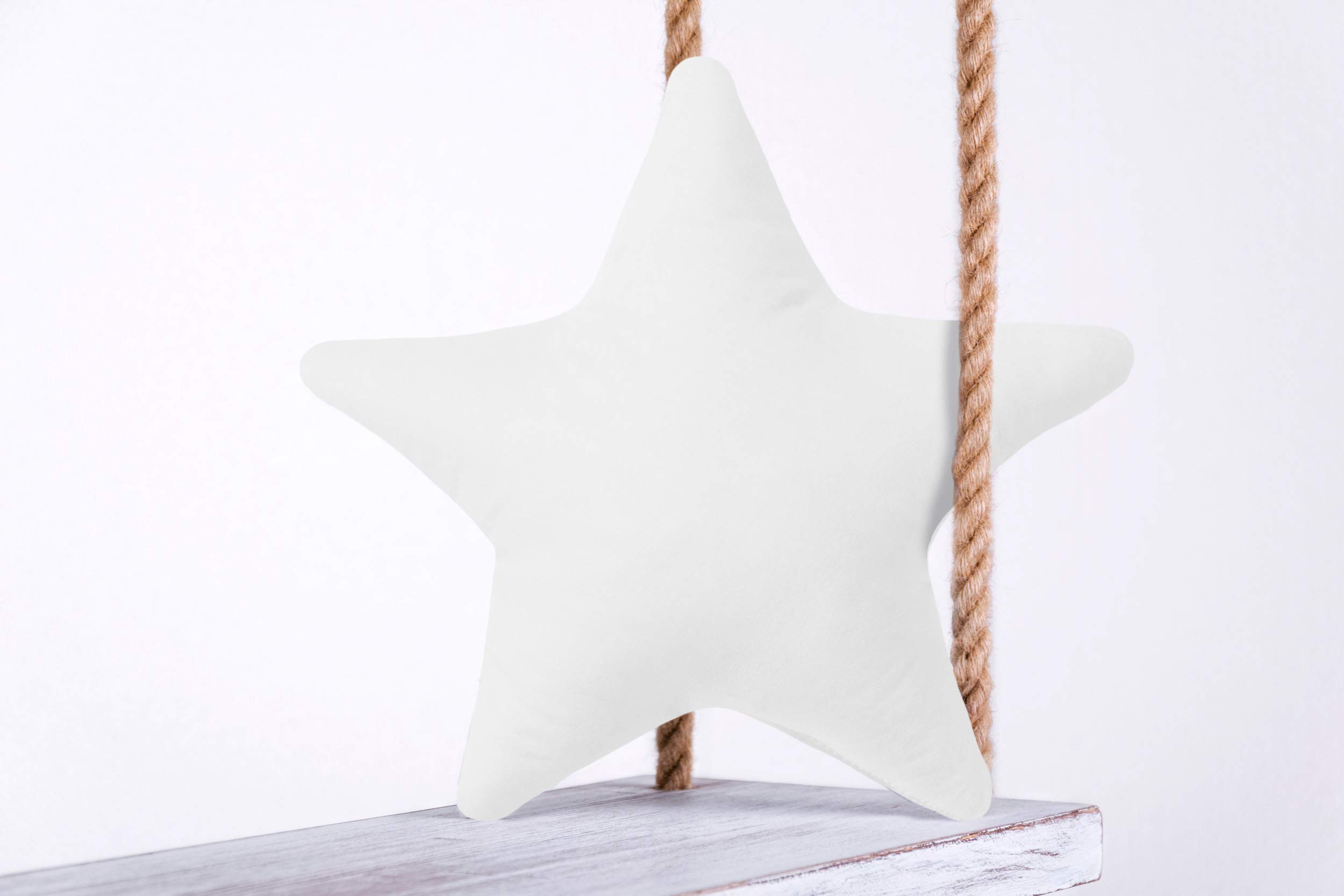 Oreiller Peluche étoile Blanc Pour Enfant - Coussin Décoratif 40cm Doux, Pour Chambre, Canapé, Cadeau