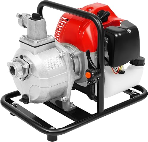 43CC 1,7CV Pompe à Eau Thermique Eaux Usées Motopompe Goddlgjik