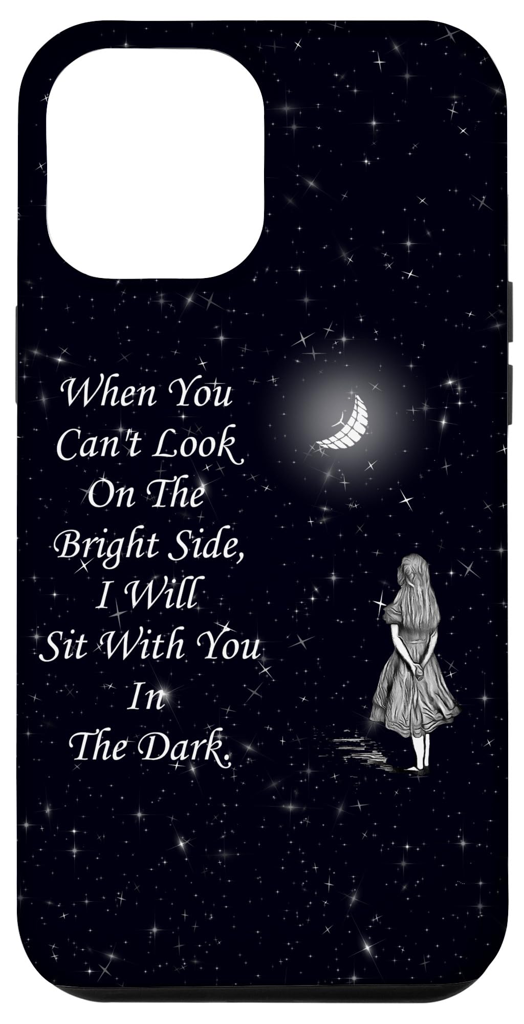 iPhone 14 Pro Max Alice In Wonderland & Quote Case