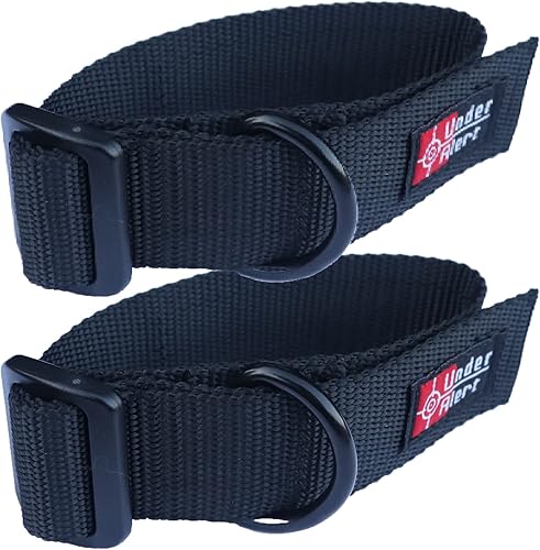 UnderAlert Buttstock Adapter with Metal D Ring and Touch Fastener, Sling Adapter Replaces The Swivel Mount on Stock, Wear Resistant Strap Easy to