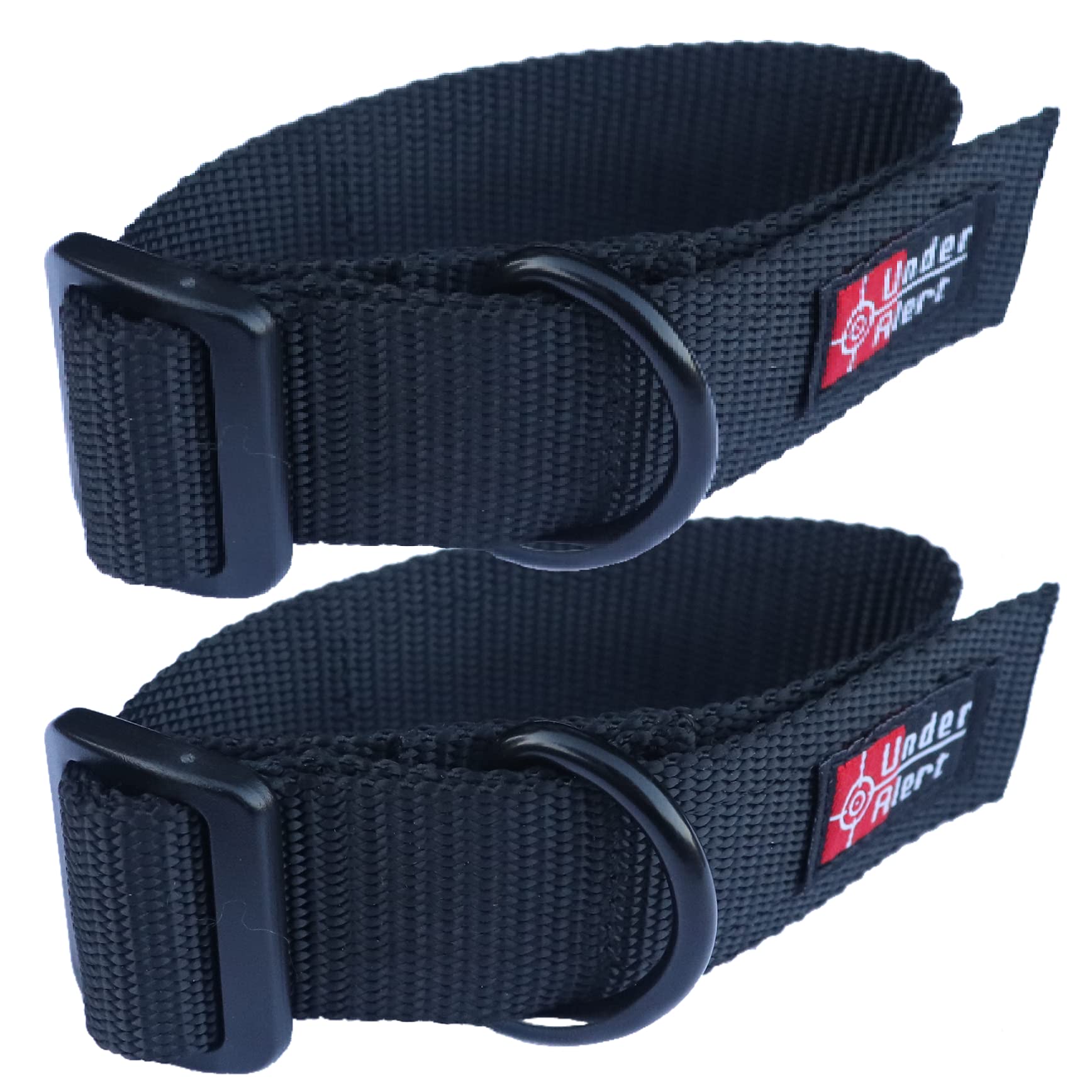 Buttstock Adapter with Metal D Ring and Touch Fastener, Sling Adapter Replaces The Swivel Mount on Stock, Wear Resistant Strap Easy to Maintain (2 Pack)