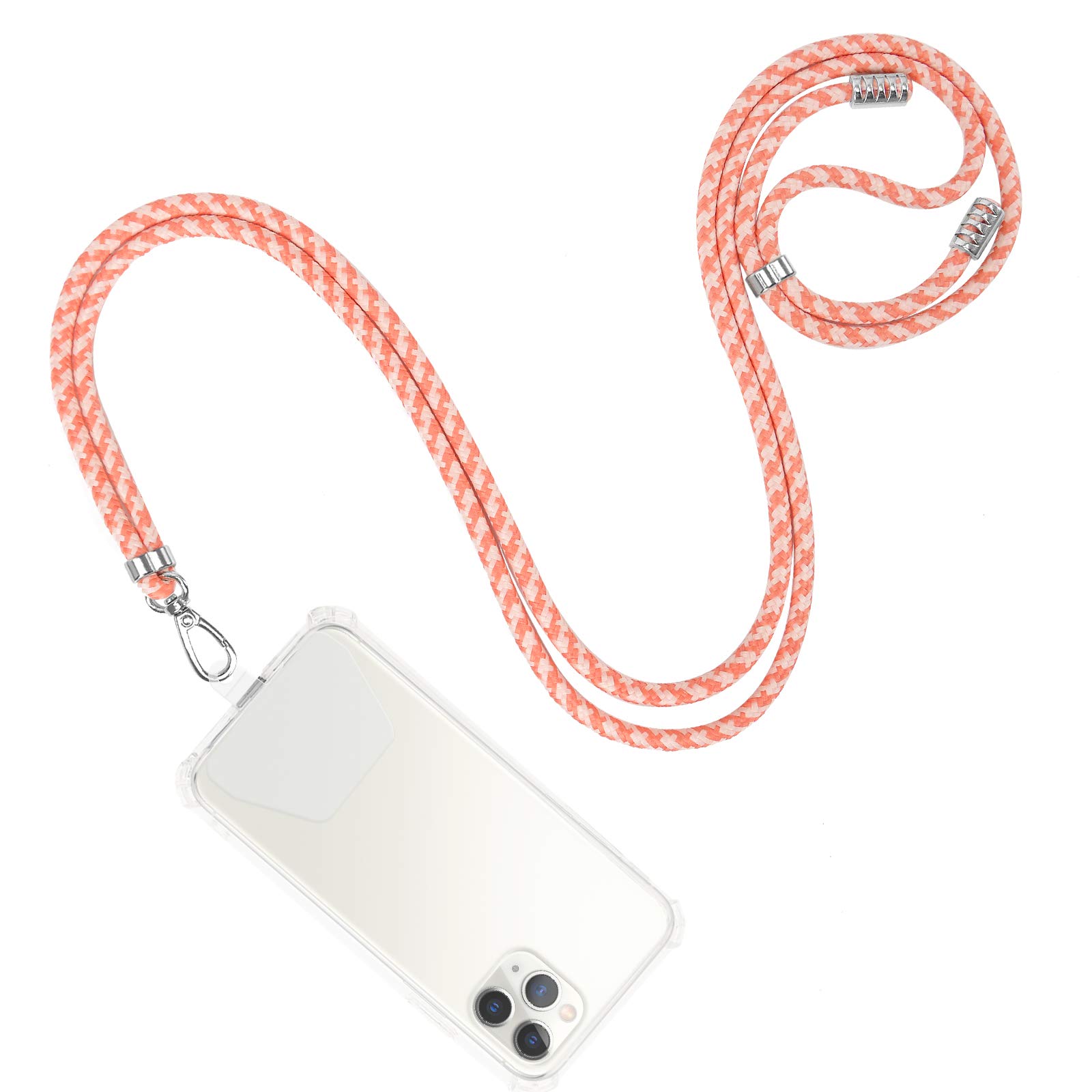 takyu Phone Lanyard, Universal Cell Phone Lanyard with Phone Tether Safety Strap for Most Smartphones
