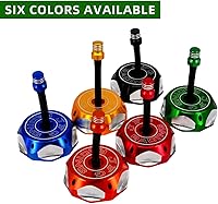 Vista 7 de Tapón de Gasolina para Moto de Tierra, Tapón de Tanque de Combustible de Gasolina de 19" para Motocicleta con Válvula de Respiradero Universal CNC