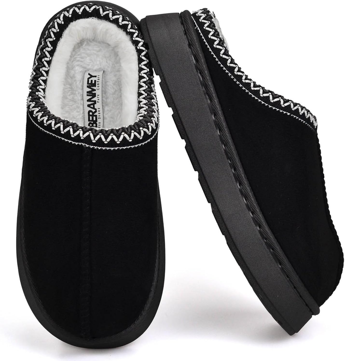 Thick-Soled Fuzzy Slippers Women & Men - Anti-Slip Comfort