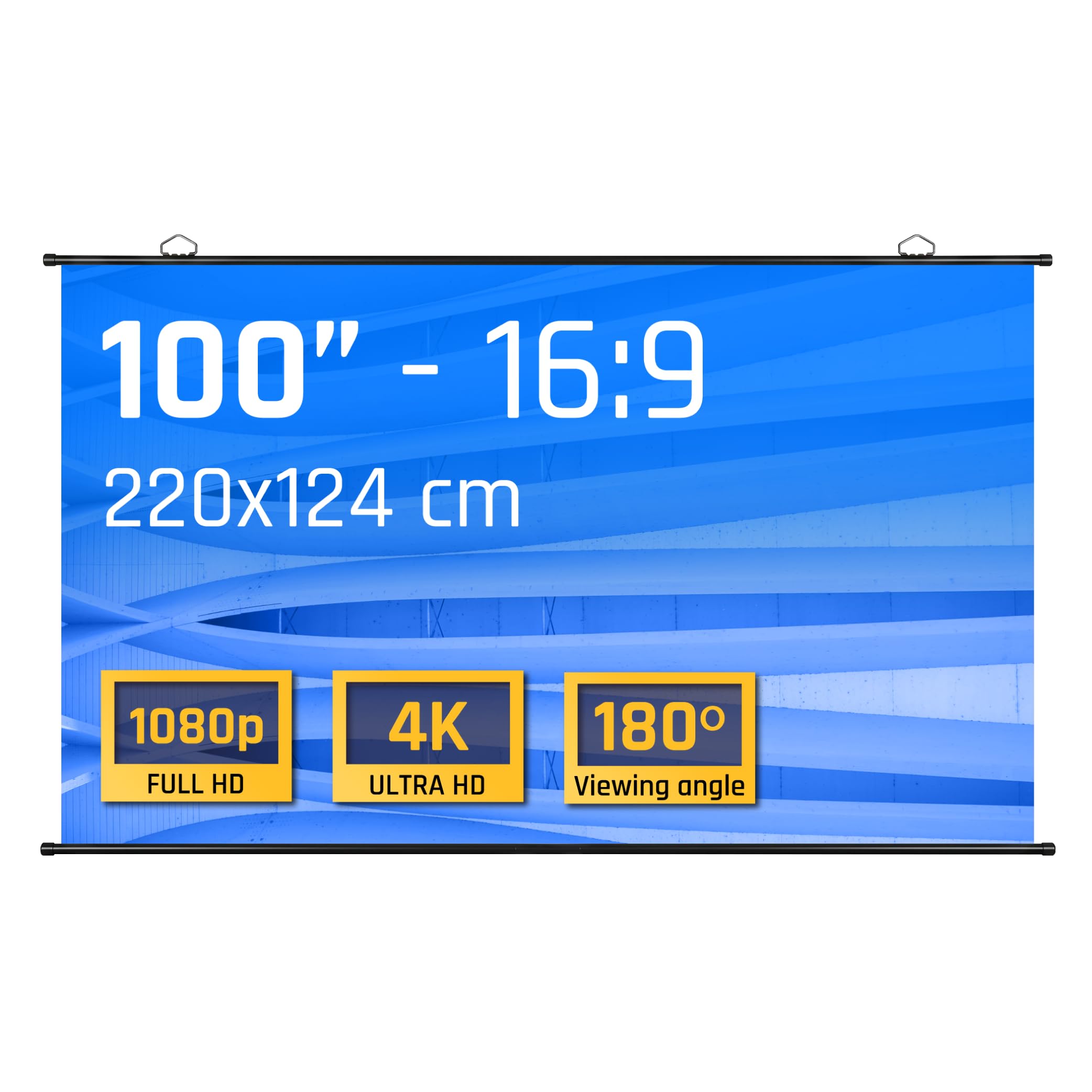iggual Pantalla enrollable manual 100"16:9 PEM100p