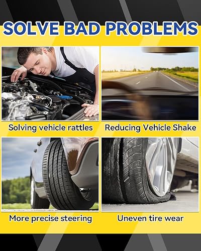 Miniatura 6 de Brazos de control superiores delanteros para Silverado Sierra 2500HD 3500HD 3500HD 2000-2010, elevación de 2-4 pulgadas, 2 piezas de brazo de