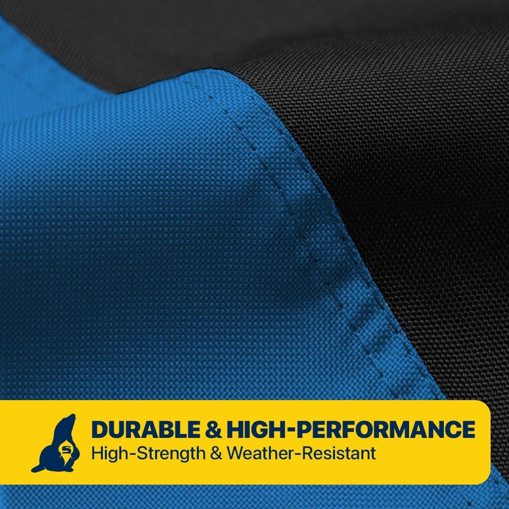 Seal Skin Covers Heavy Duty Jet Ski Cover, Waterproof Marine Grade PWC Cover with UV Protection, Snug Fit for 1-Seater, Compatible with Yamaha, Sea-Doo (Fits 96"-102")