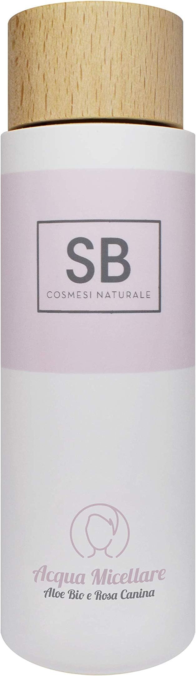 Seta Beauty | Micellar Water with Rosa Canina Hyaluronic Acid and Organic Aloe Vera Juice 200ml | Refreshing Moisturizing