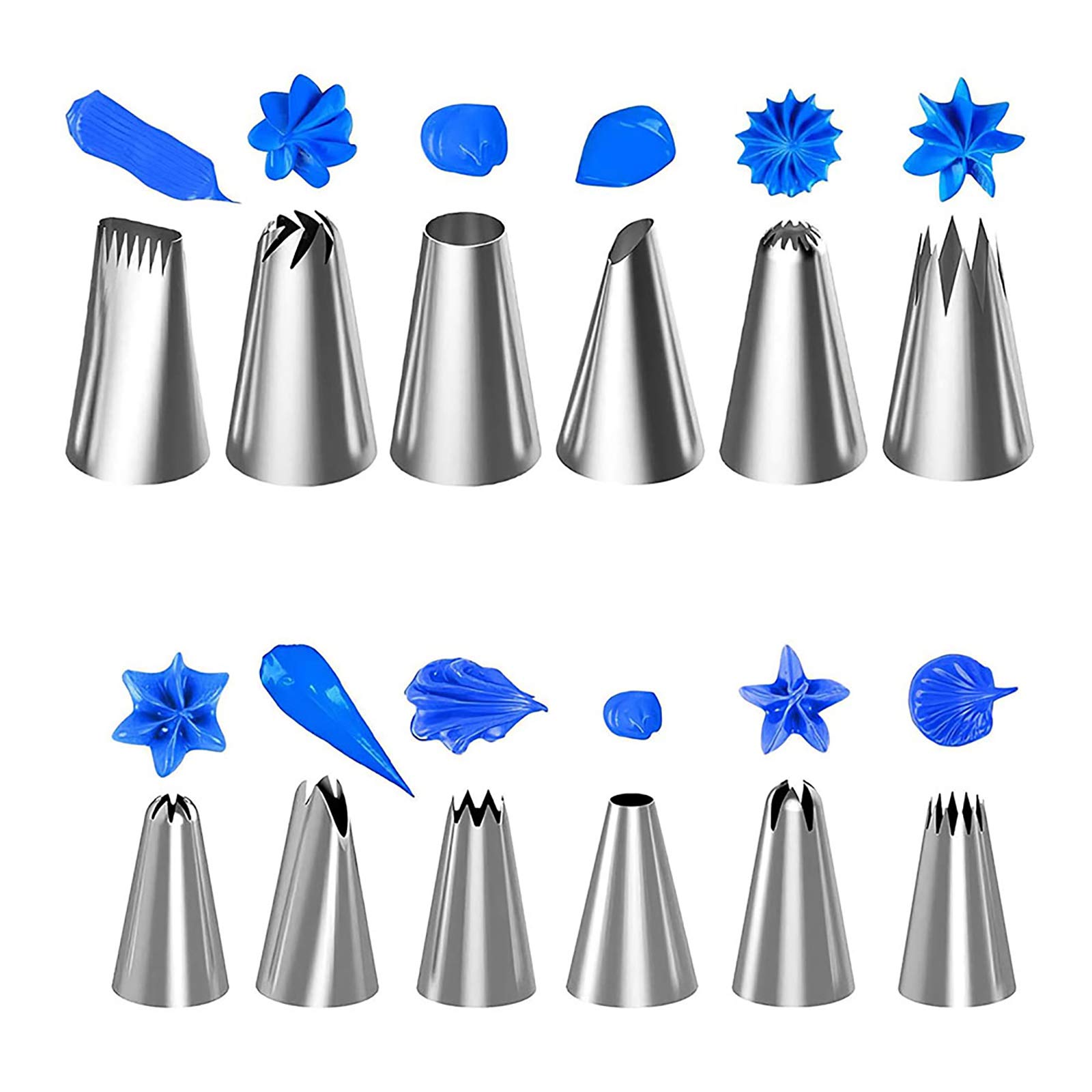 Set di 71 pezzi di accessori per la decorazione di torte, kit per la decorazione di cupcake e attrezzature per la cottura rotante, per giradischi, ugelli e sacchetti, spatola per glassa