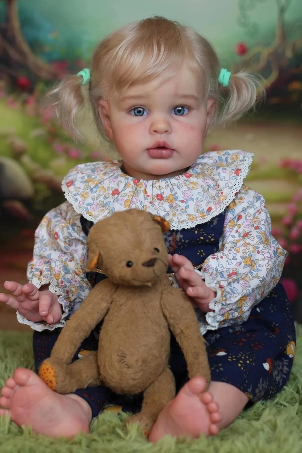 Anano 24" Realistic Reborn Baby Doll Girl - Looks Like A Real Newborn Infant - Lifelike Silicone Baby For Collectors & Parents - Image 4