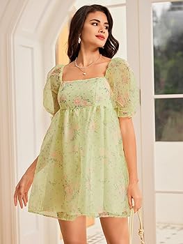 【新品未開封】Acka sheer puff dress sheer puff dress – Acka online store