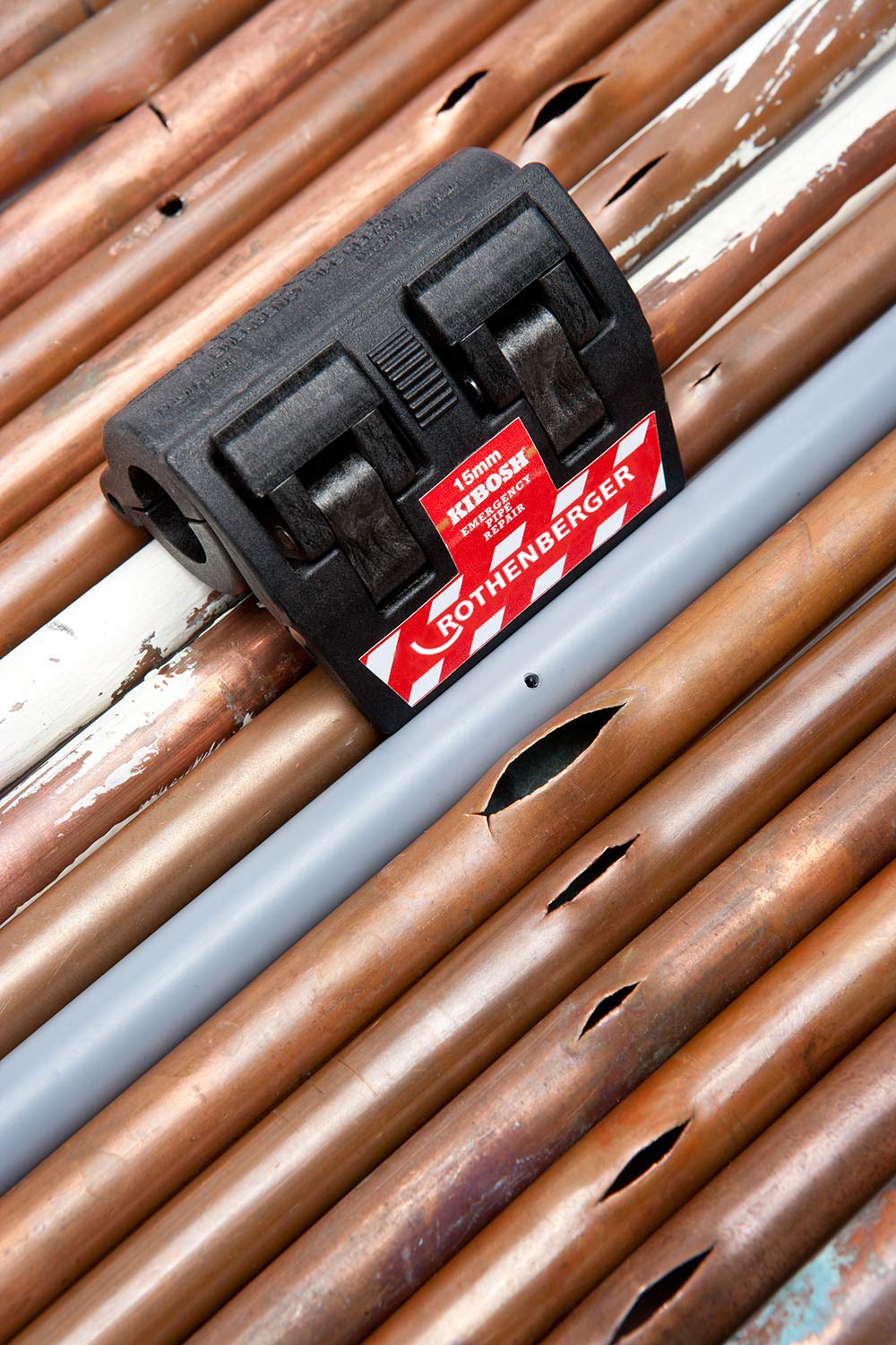 Rothenberger Kibosh Emergency Pipe Repair - Quick, Easy and Professional Way to Repair Burst - 3/4", Up to 145 PSI - 80012