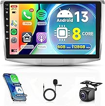 6G+128G 8 Core sans Fil Carplay Android Autoradio pour VW Magotan/CC Passat B7/B6 2010-2015 10.1 Pouces Autoradio avec Android Auto GPS Navi WiFi Mirror Link Bluetooth FM/RDS/DSP EQ Caméra de Recul
