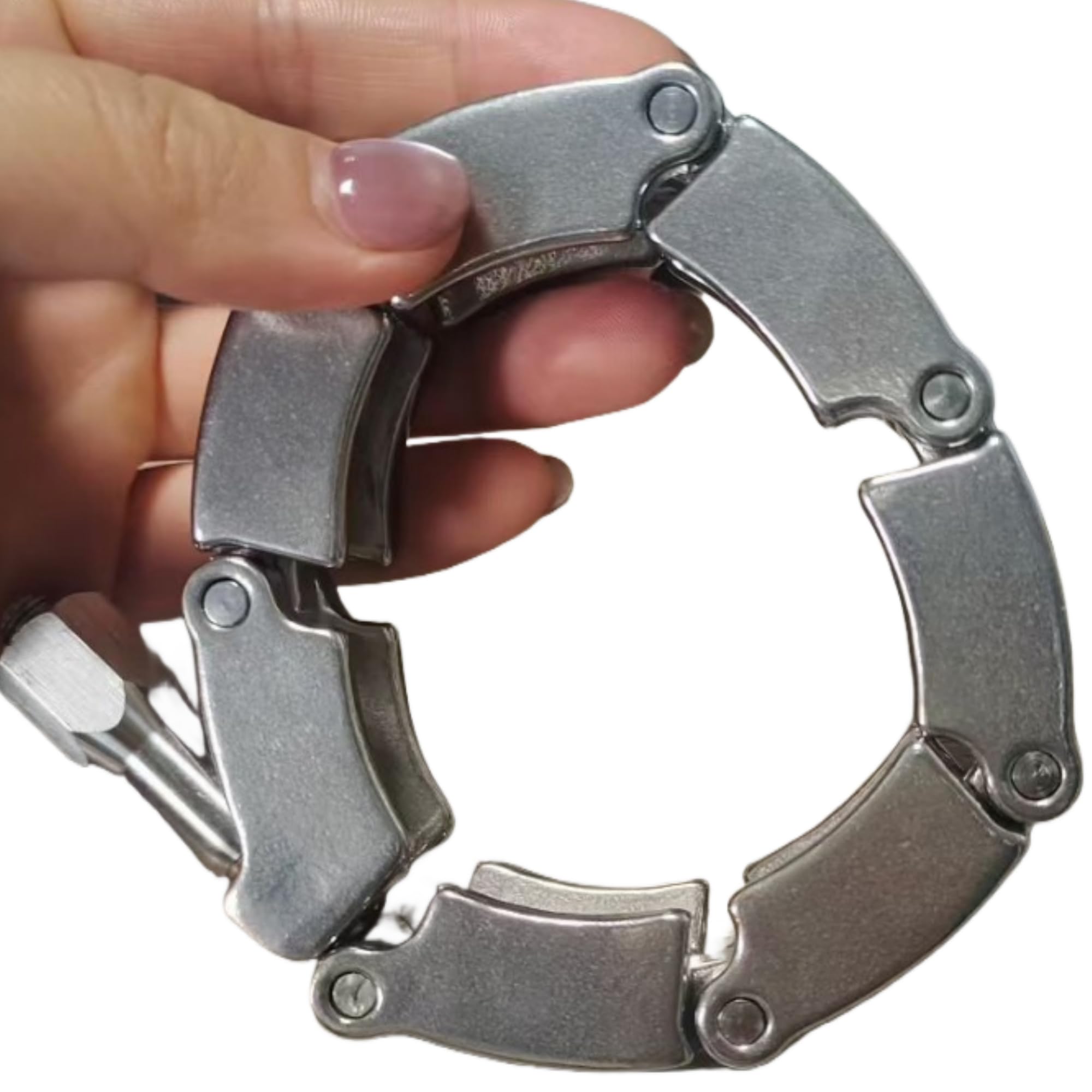 Vakuum-Scharnierklemmen aus Edelstahl 304 for NW50-KF50-Flansche – Kettenklemme mit Befestigungsmutter, 1 Stück(NW16)