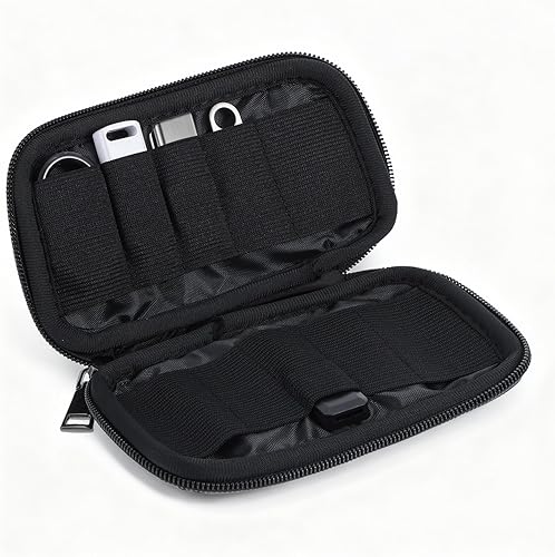 Miniatura 1 de Ouligay Flash Drive Case 10 Slots USB Storage Case Portable Thumb Drive Caes USB Holder Storage Bag for Thumb Drives,Electronic Accessories Bag for