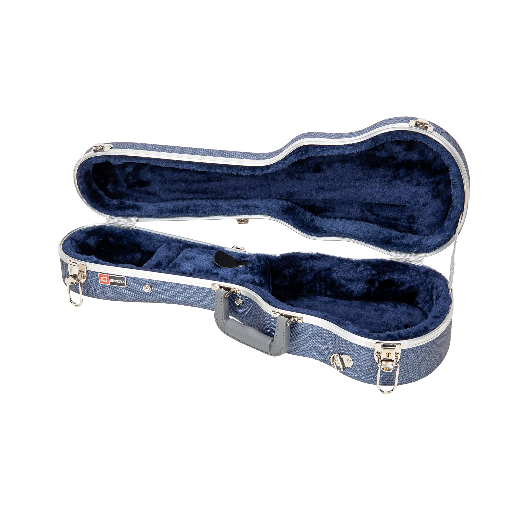Crossrock CRA800 Ukulelenkoffer, superleichter ABS-geformter Hartschalenkoffer