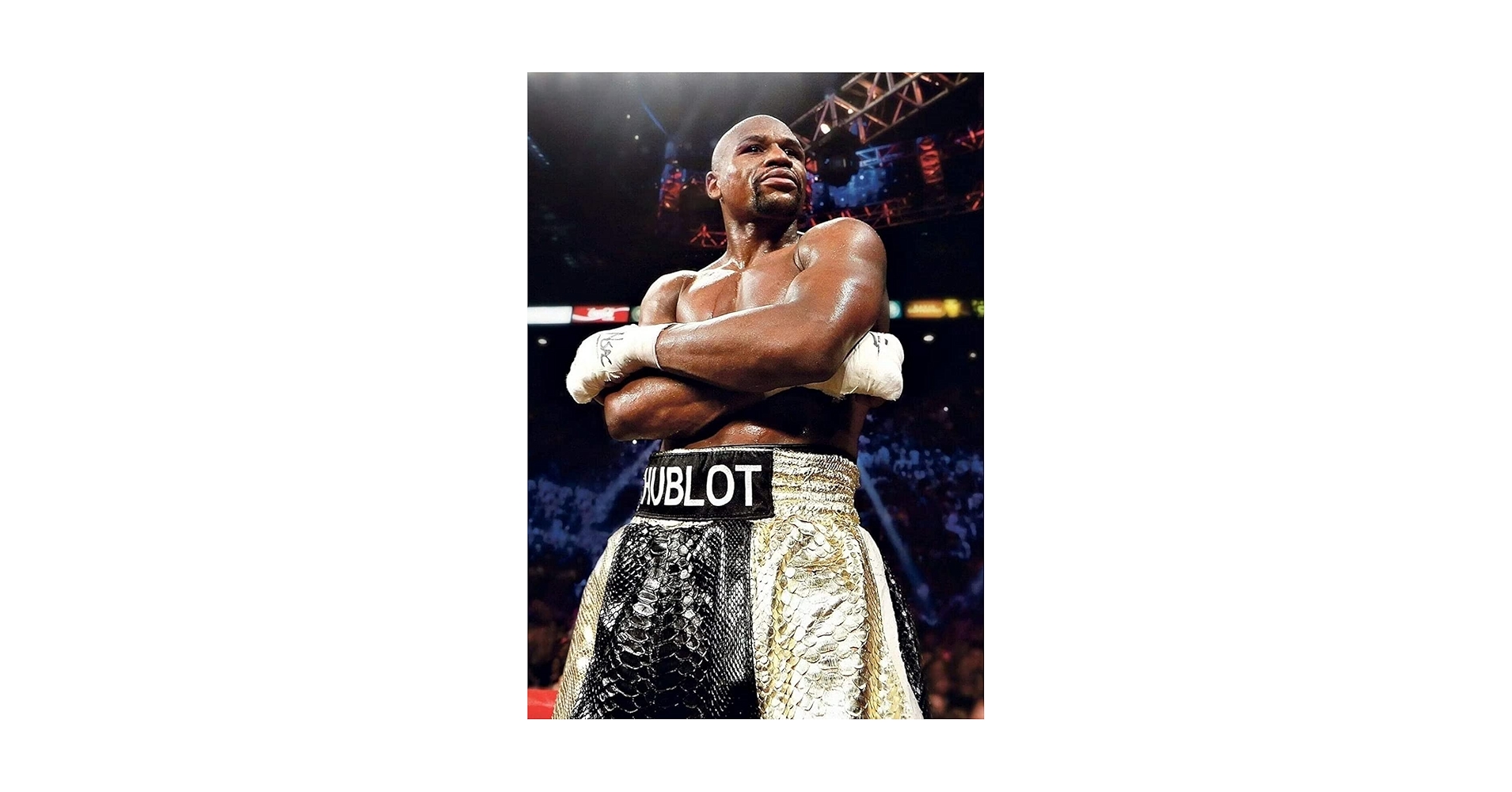 Amazon.co.jp: フロイドメイウェザー写真写真プリントポスター