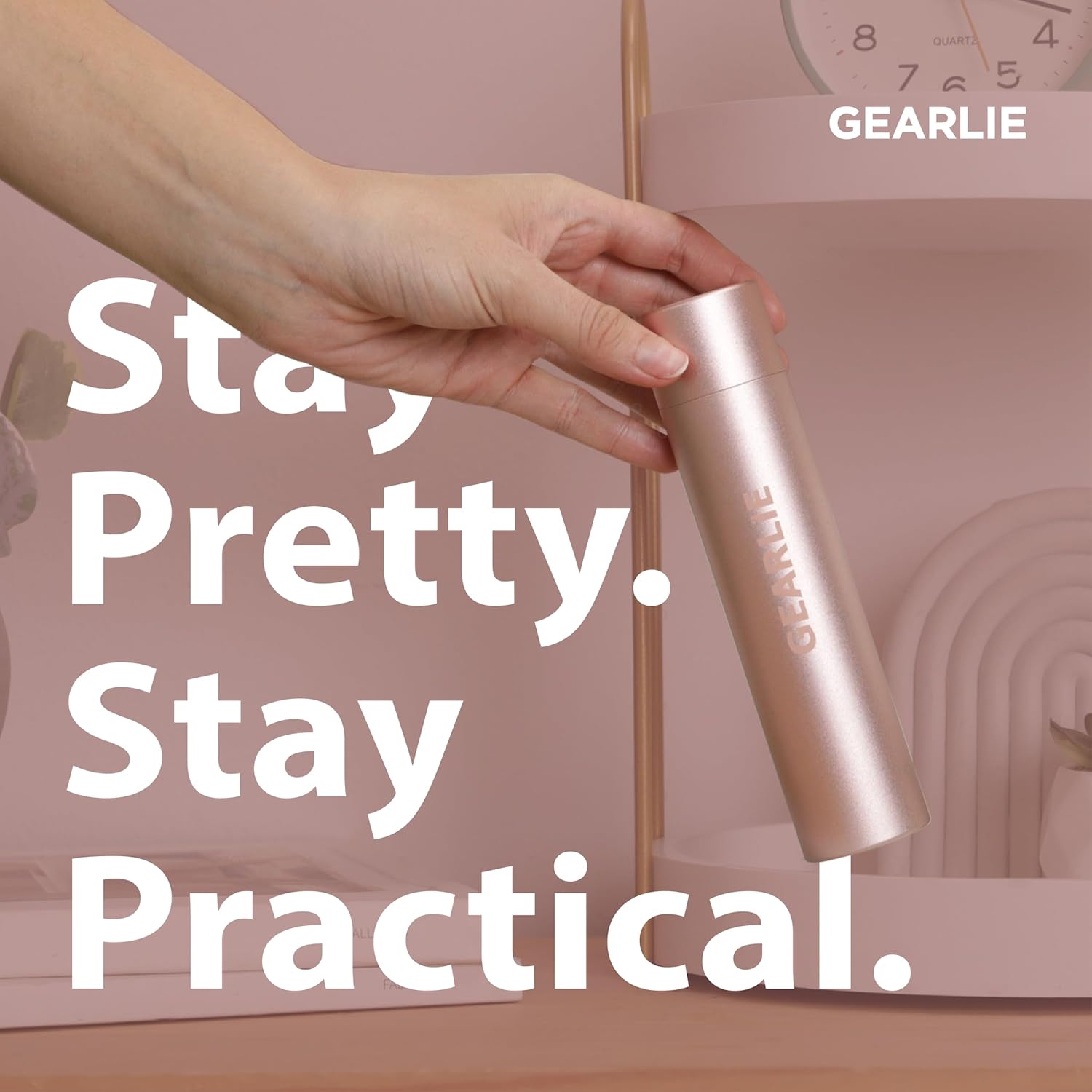 Precision Electric Screwdriver Kit - Heavy Duty Rechargeable Screwdriver + 62 Magnetic Bit Set in Satin Aluminum Travel Case - Pretty and Practical Cordless Driver Tool Set for Women