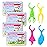 FAMILIFE Kid Floss Picks, 120 Pcs Kid\'s Dental Floss Pick Without Fluoride, Kid Flossers with 4 Travel Handy Cases, Helps to Fight Tooth Decay and Keep Your Kids Teeth Clean