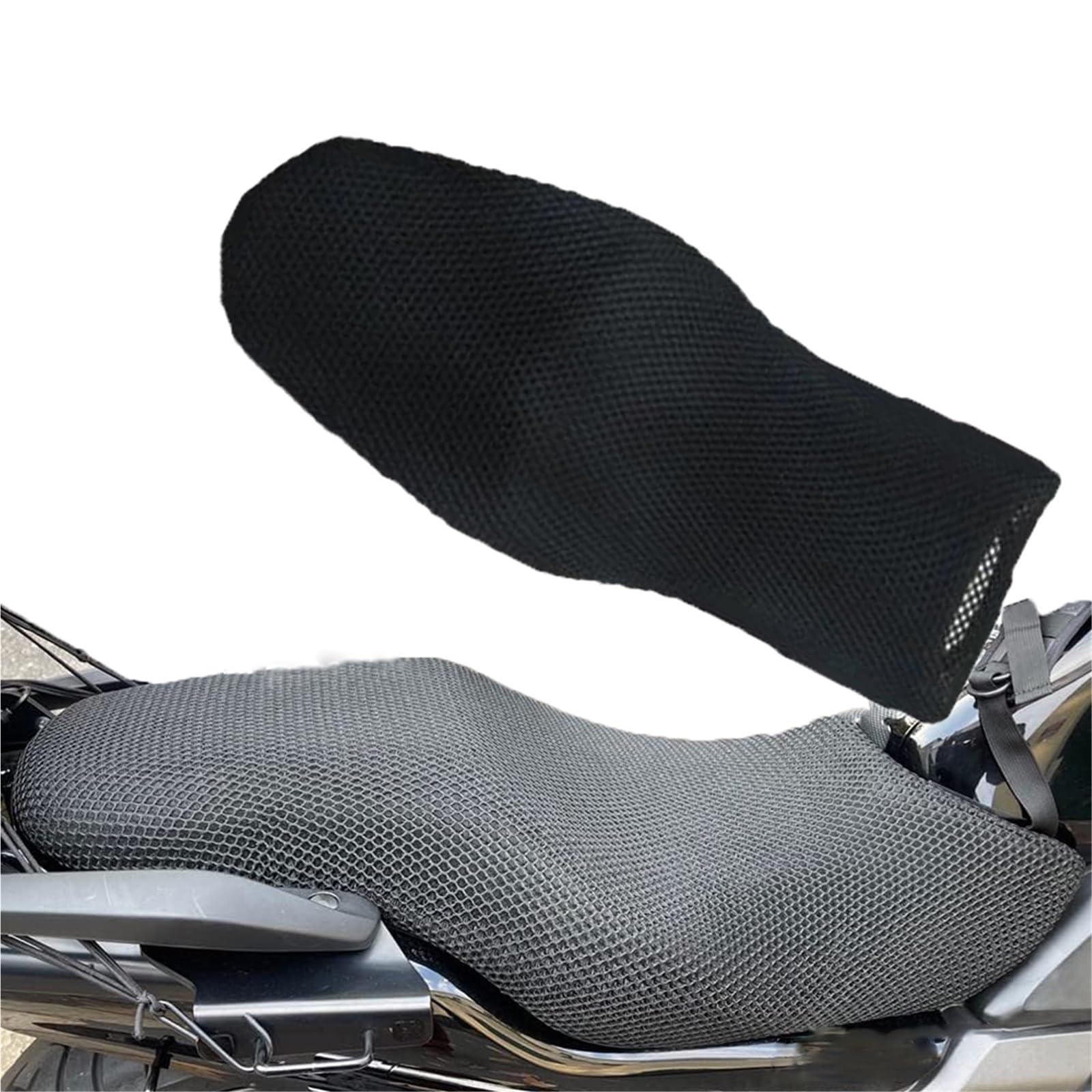 Funda de asiento motocicleta Honda Transalp XL750 protector de malla 7