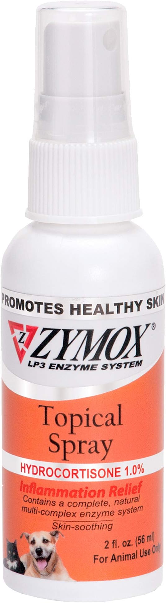 Zymox Topical Hot Spot Spray for Dogs and Cats with 1