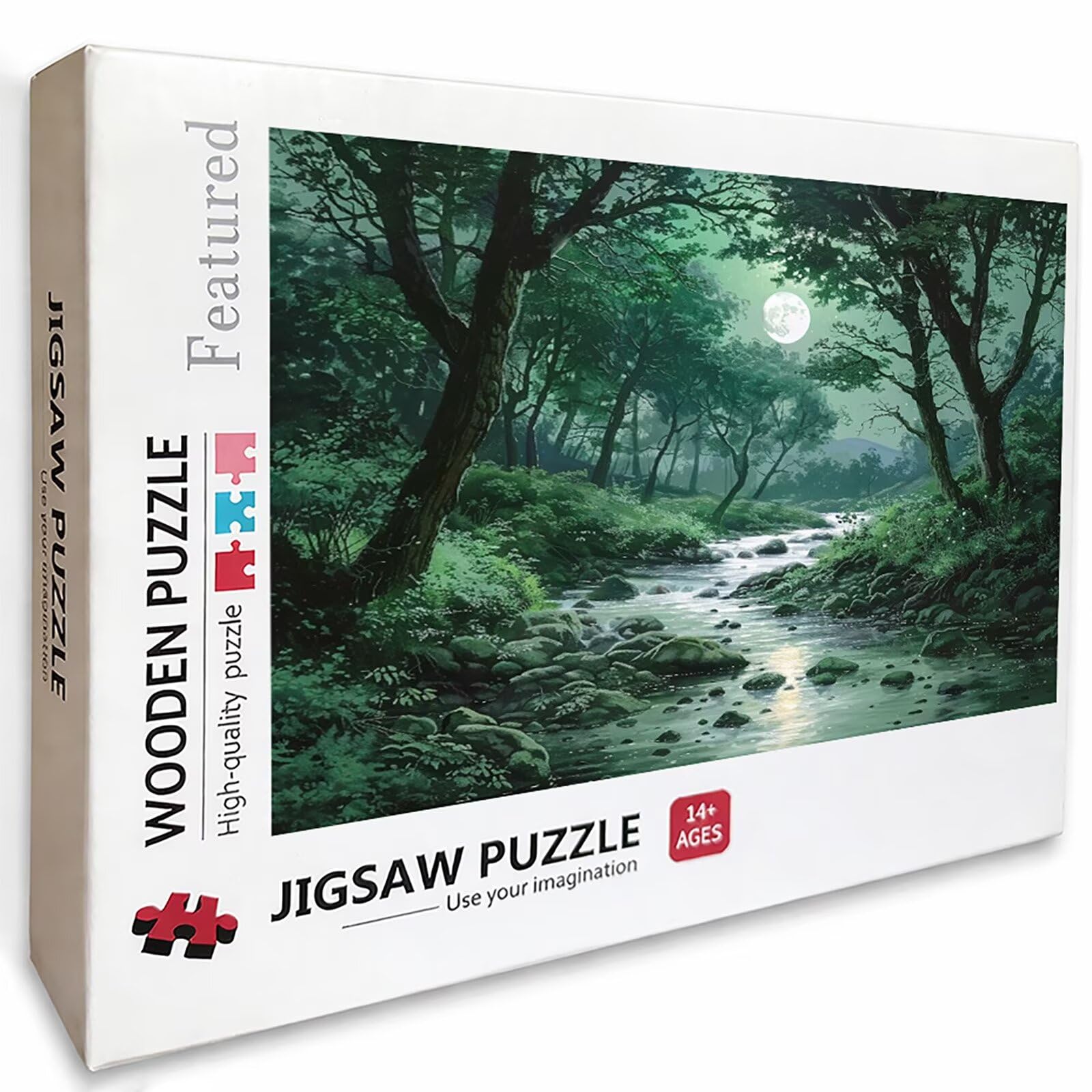 Drzewo Puzzle 3000 sztuk dorosłych, drewniane puzzle z pudełkiem 122 x 81 cm, zabawa DIY dla rodzinnych, pomysł na prezent dla mężczyzn i kobiet, wykwintne pudełko na prezent, letnie dekoracje do domu