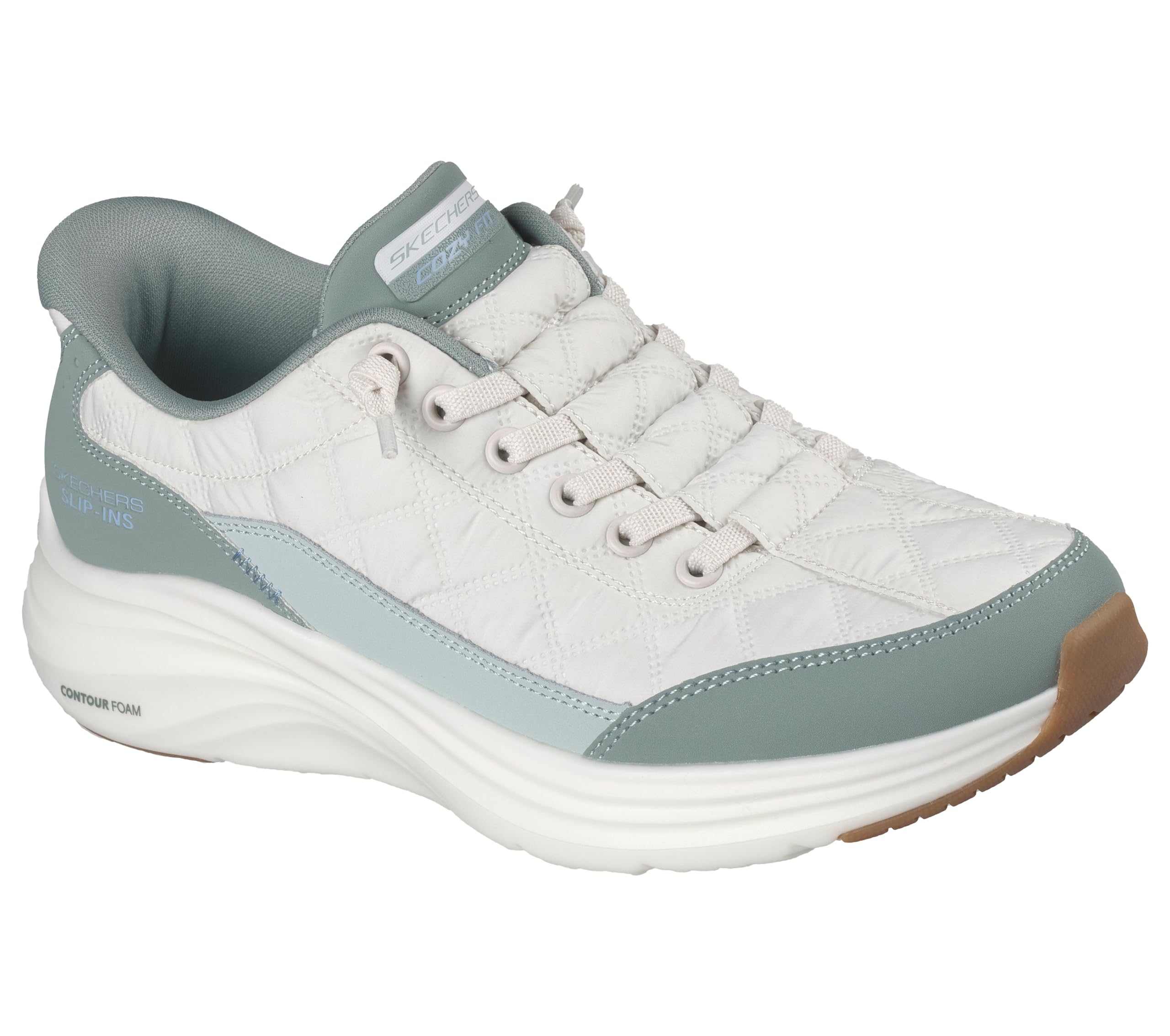 Skechers Sneaker da Donna Contour Foam-Cozy Fit Hands Free Slip-in Sneaker
