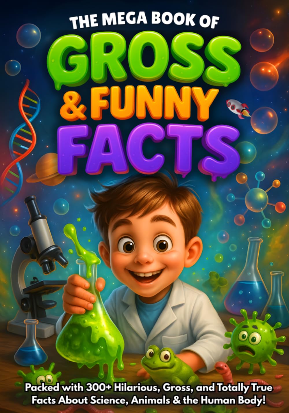 The Mega Book of Gross & Funny Facts for Kids: 300+ Great, Funny & Weird But True Facts for Kids | Hilarious, Gross & Totally Real Discoveries About ... Mega Book of Gross & Funny Facts Collection)
