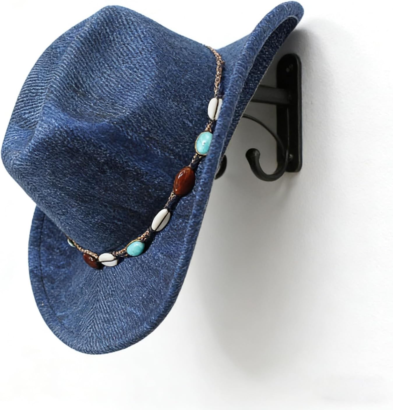 Denim Cowboy Hat Y2k Western Cowboy Hat for Women Men Washed Wide-Brimmed Cowgril Hats