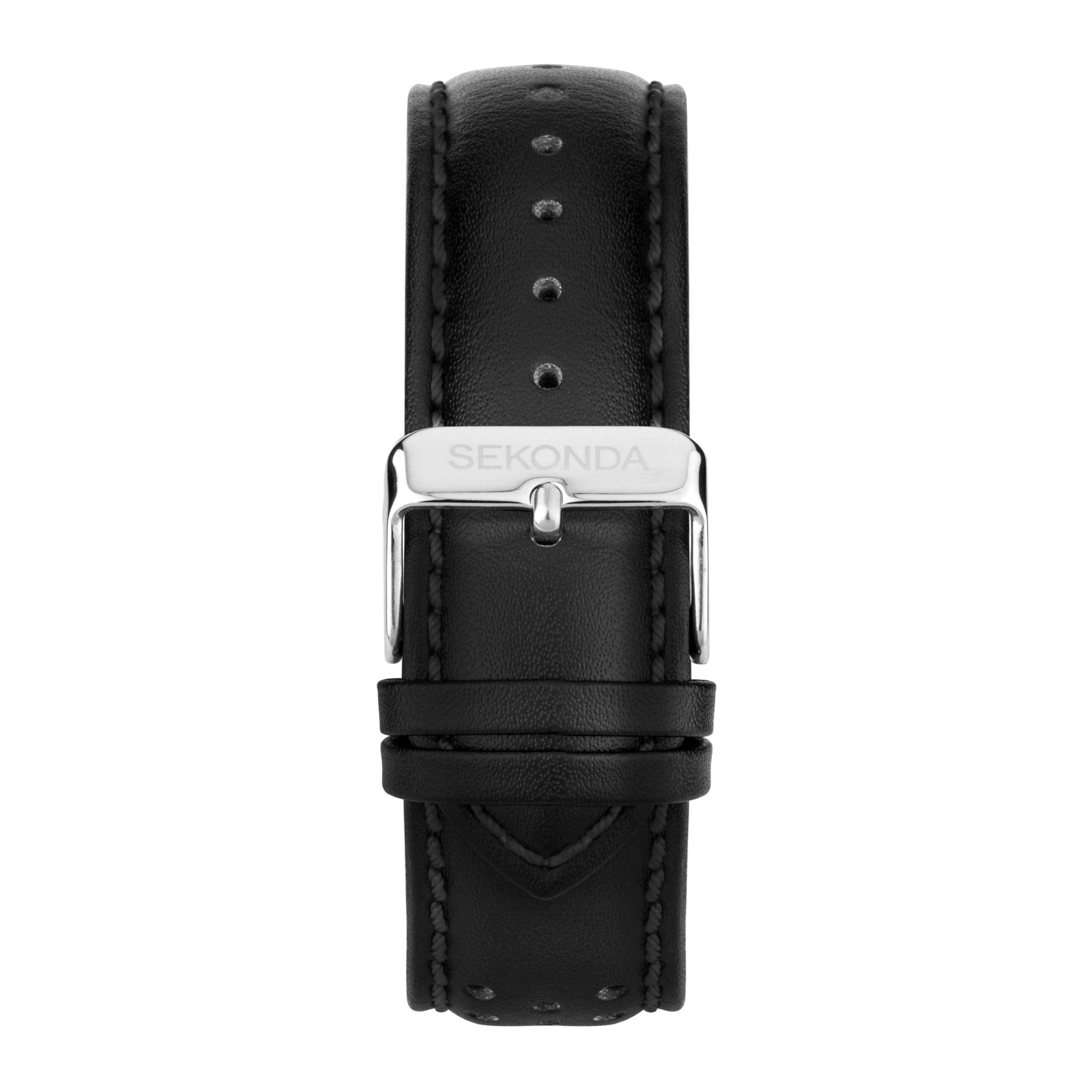 Sekonda Mens Solo 44mm Sport cronografo orologio al quarzo con datario 50m resistente all'acqua
