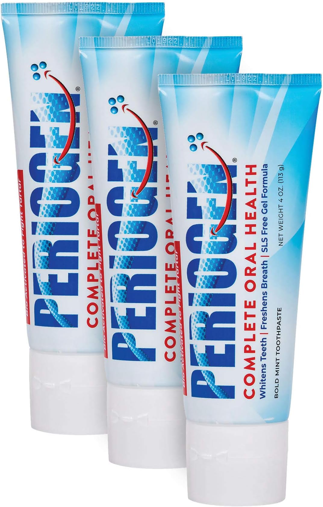Toothpaste - SLS Free - Plaque & Tartar Control Formula 3-Pack