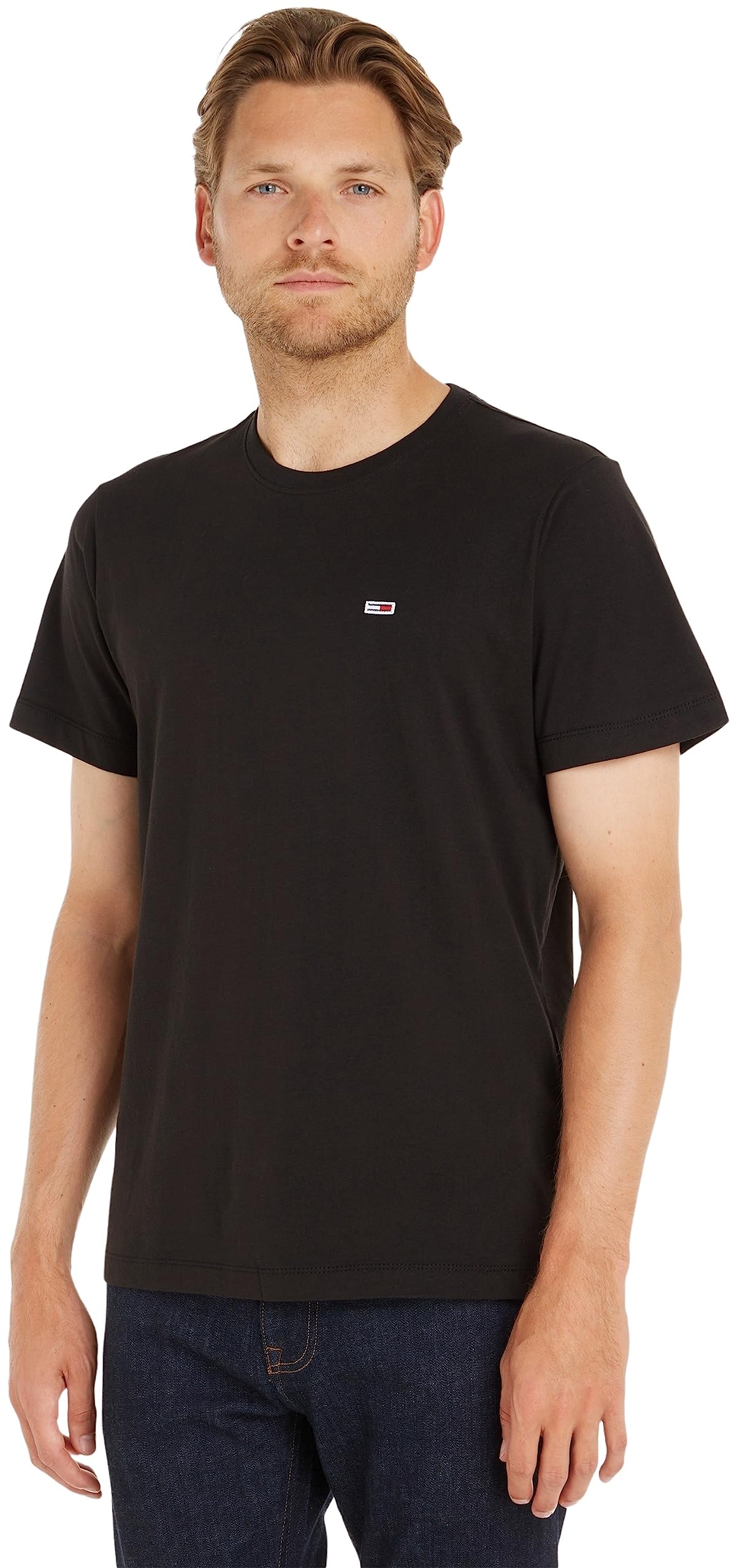 Tommy Jeans TJM SLIM JERSEY C NECK EXT T-shirt Erkek