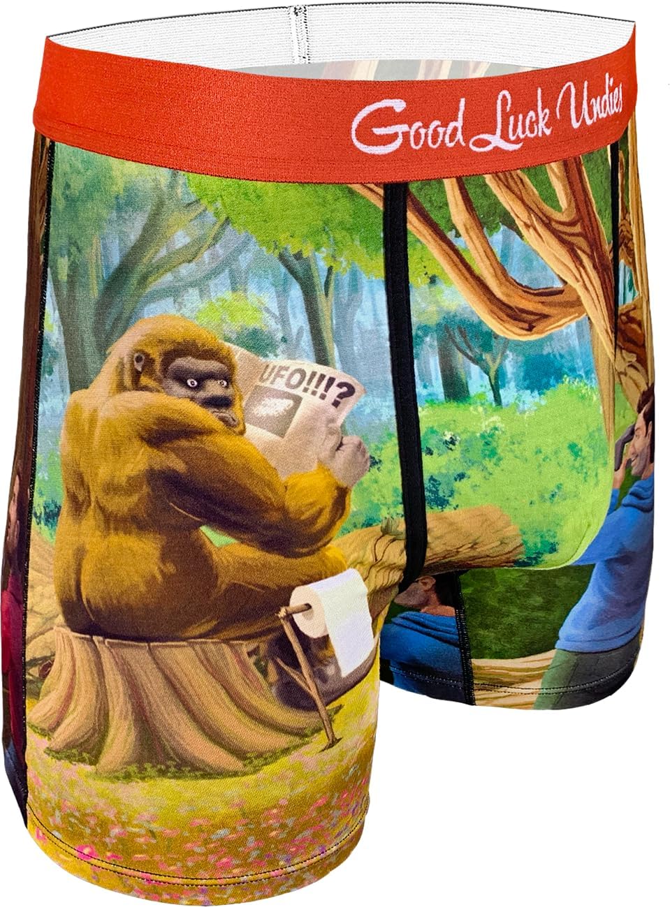 Good Luck Undies Men's Animals Boxer Brief Underwear
