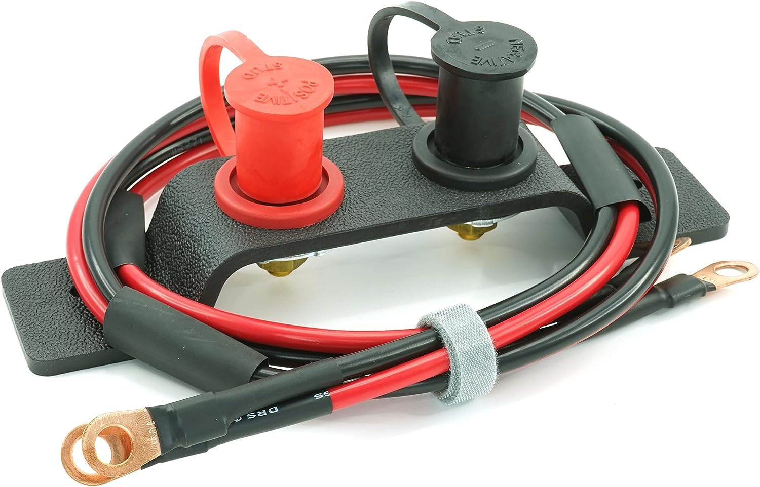 Cache-pôles Rouge Noir Lot De 40 Cache-bornes Batterie PVC - Rouge Et Noir - Universel Voiture, Moto, Camping-car - Protection Anti-court-circuit Accessoire Auto Sécurité électrique