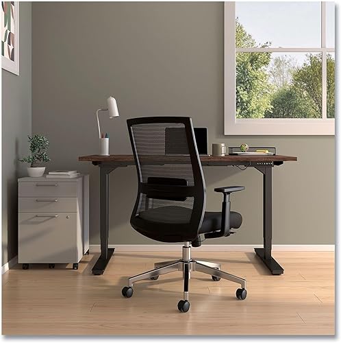 Miniatura 2 de Alera Ashdale - Silla de oficina ergonómica giratoria, silla de trabajo con respaldo de malla, asiento ajustable y altura del brazo, soporta hasta