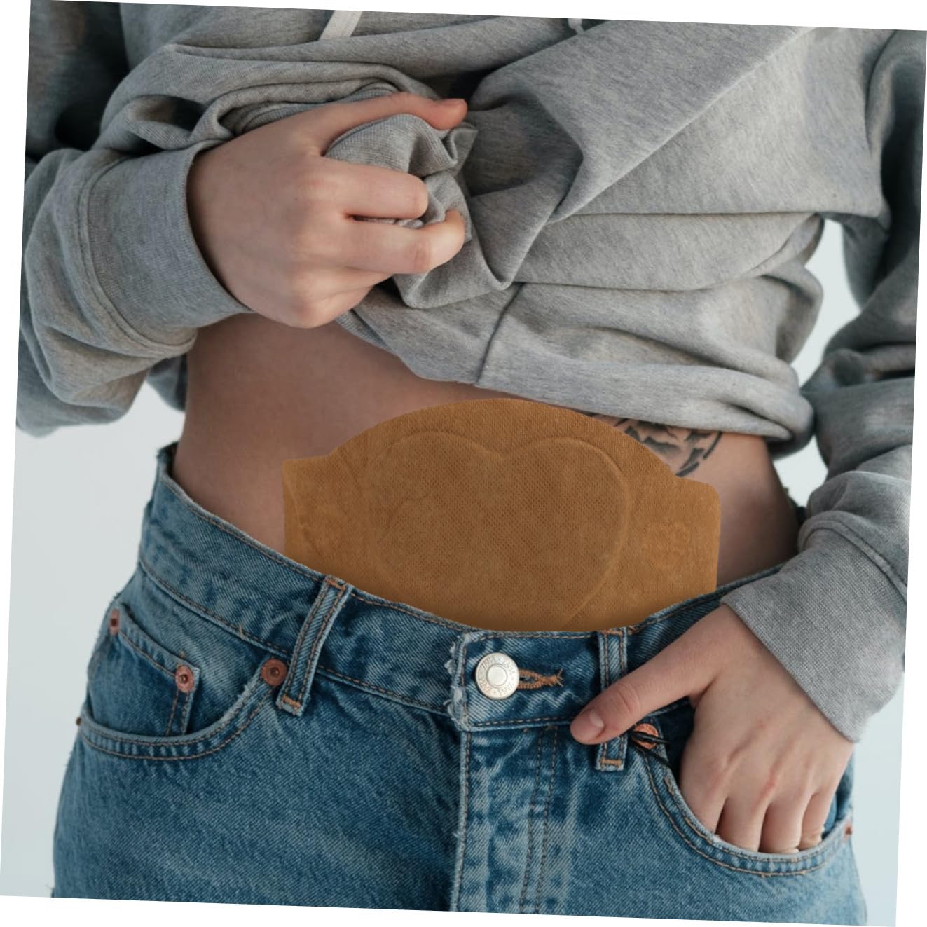 Pegatina Cálida Autocalentable 10 Piezas, Tejido Transpirable | Femenina, Formato Portátil, Color Amarillo, para Salir y Momentos Obsequios