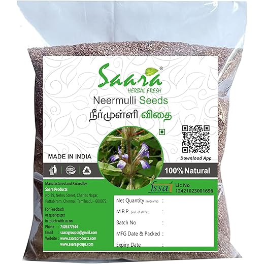 Saara Fresh Neermulli Seed 100g