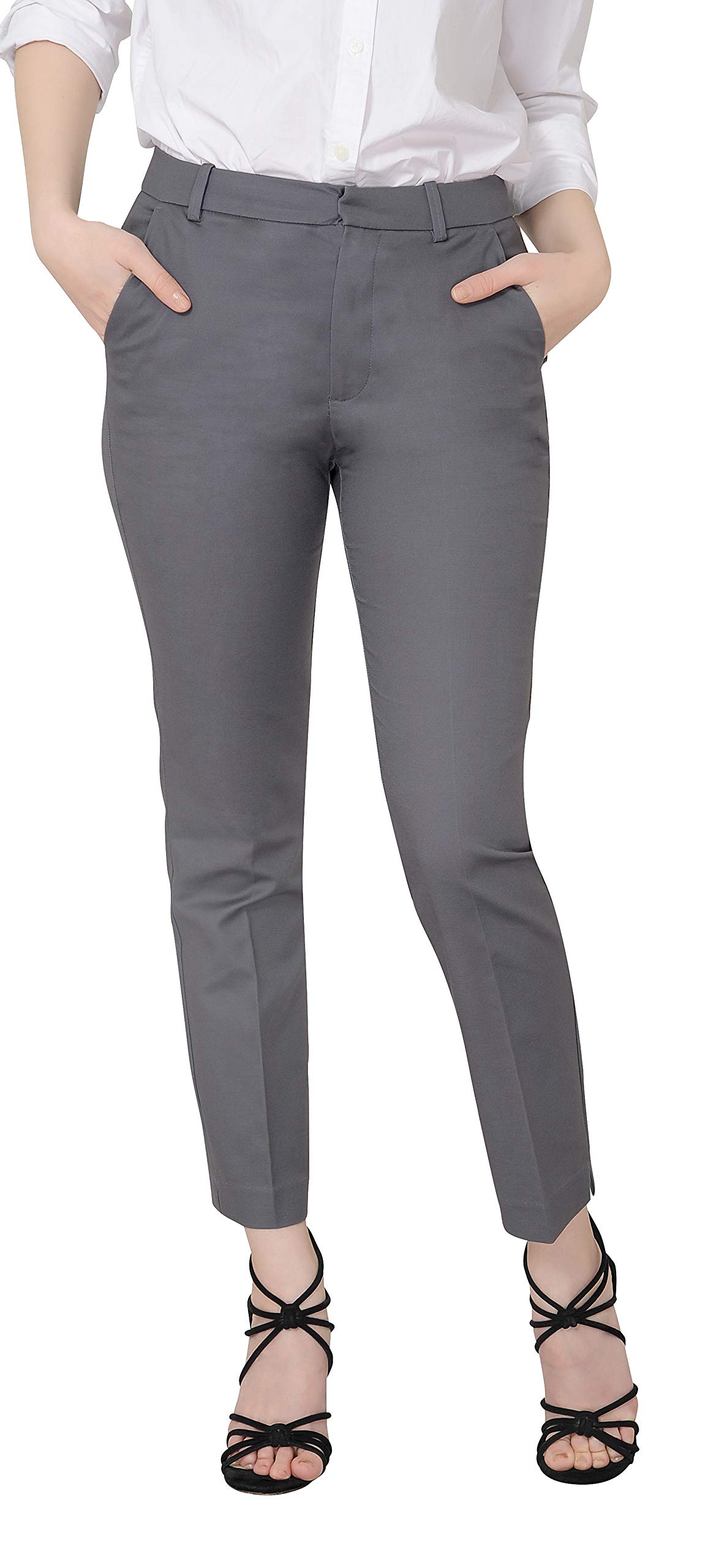 Marycrafts Women's Work Ankle Dress Pants Trousers Slacks