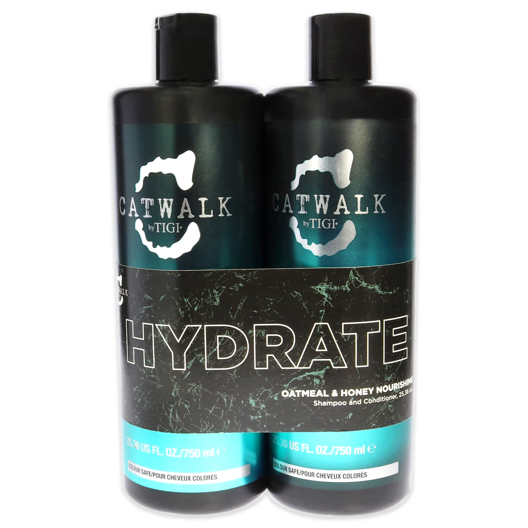TIGICatwalk Oatmeal Honey Kit For Unisex 2 Pc Kit 25.36 Oz Shampoo, 25.00 Oz Conditioner