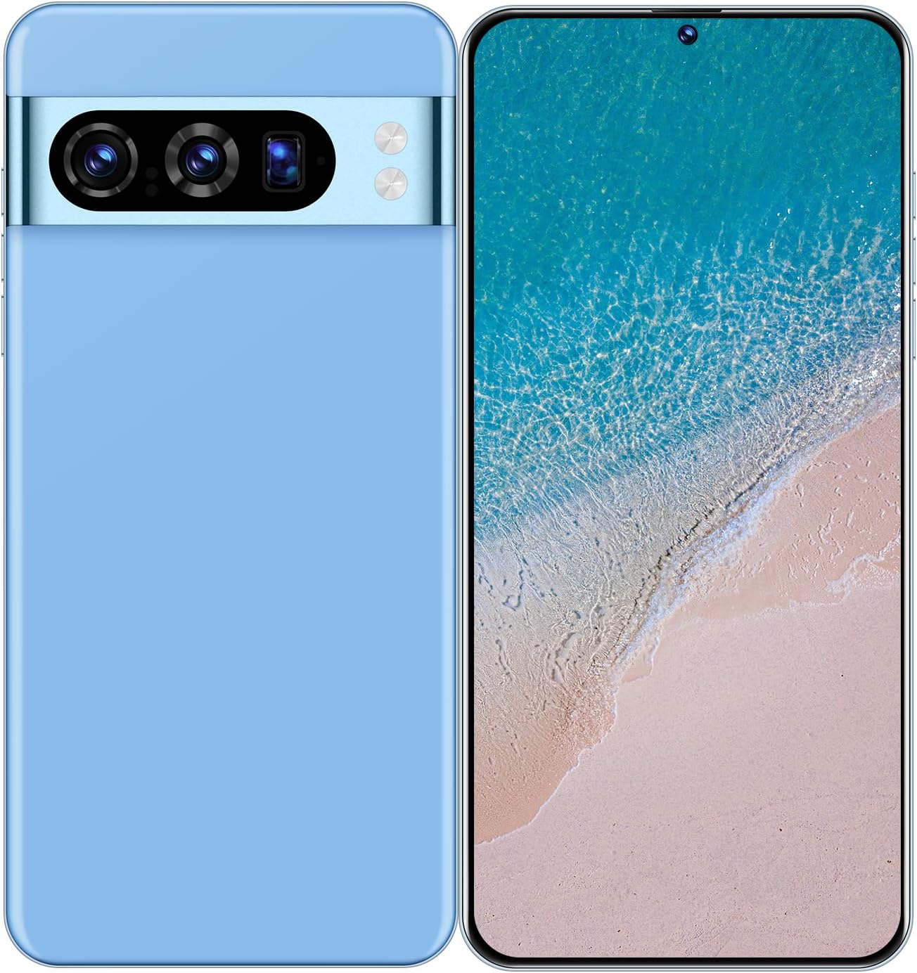 Unlocked Cellphone Smartphone Android 13 Unlocked Phone with 6.8-inch Display/ 108MP+48MP Camera/Dual SIM/8GB+256GB/6800mAh/FACE ID/Fingerprint/5G Mobile Phone (Sky Blue) Unlocked Cellphone Smartphone Android 13 Unlocked Phone with 6.8-inch Display/ 108MP+48MP Camera/Dual SIM/8GB+256GB/6800mAh/FACE ID/Fingerprint/5G Mobile Phone (Sky Blue)