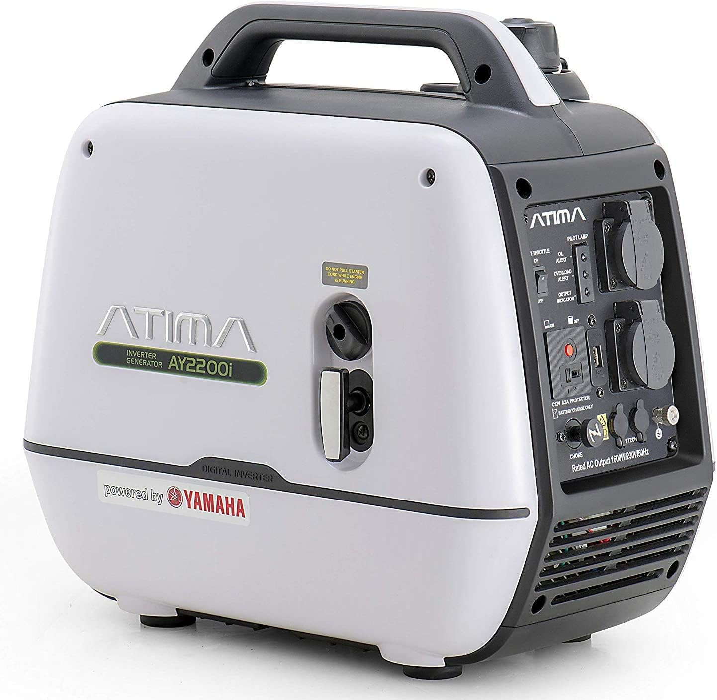 Inverter Generator 2000W Quiet Portable 4-Stroke Petrol Apply Yamaha Engine AY2000i