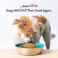 Vista 18 de iHeartDogs Dog Food Topper - Freeze-Dried Raw Dog Food Seasoning with Collagen Peptides - Grain Free Superfood Meal Mixer (Beef, 3 Ounce)