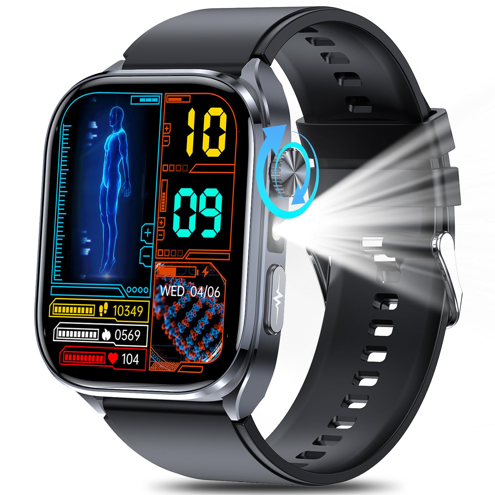 YYKY Montre Connectée Homme Femme 2026