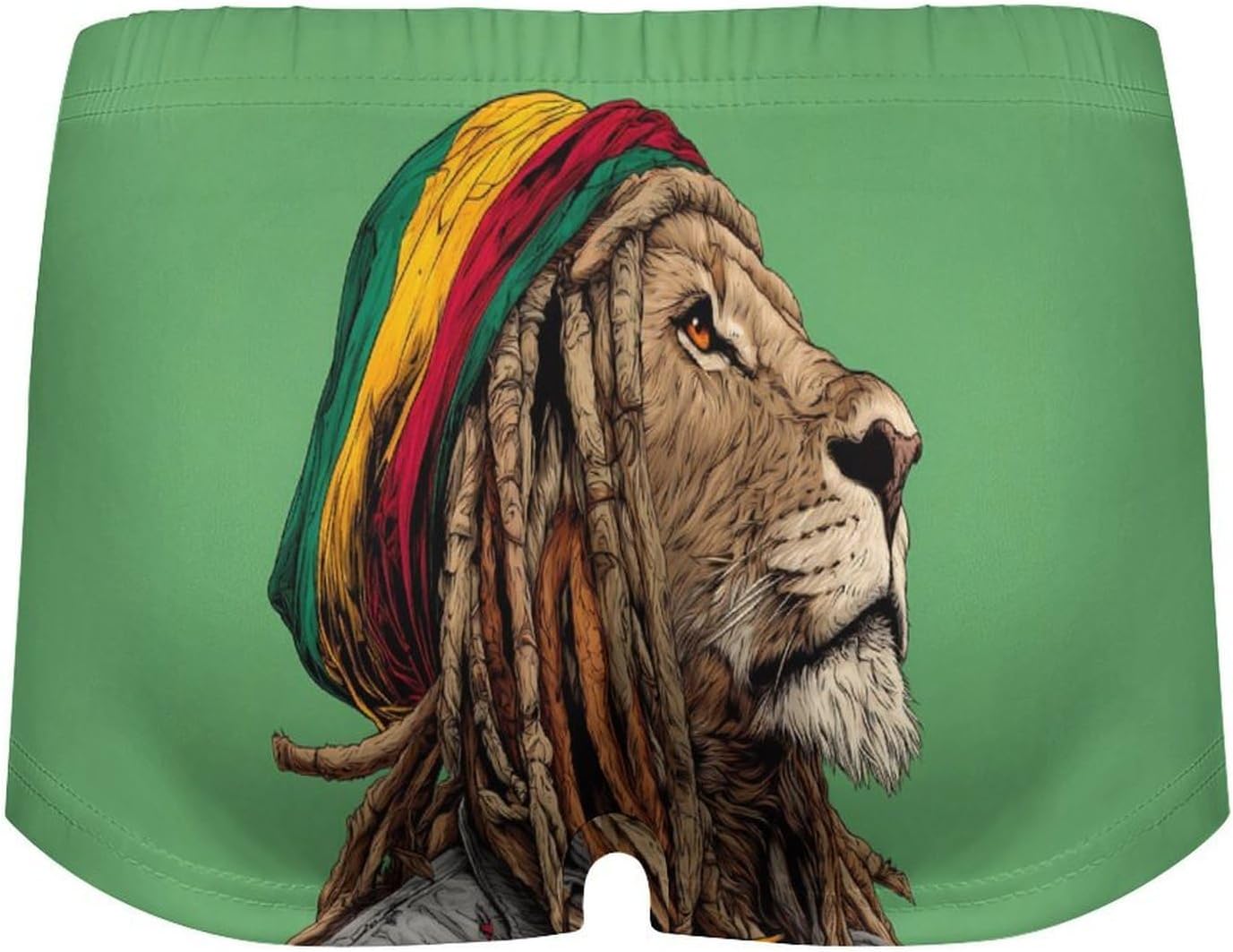 Rasta Lion Judah Fashion Women's Boxer Briefs Breathable Underpants Trunks Stretch Underwear